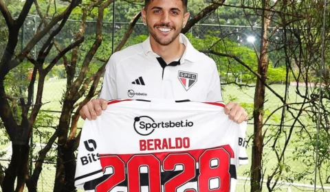 São Paulo renova contrato do jovem zagueiro Beraldo até 2028