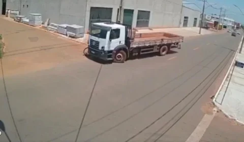 Vídeo: caminhão atropela ciclista de 16 anos em Porto Nacional-TO