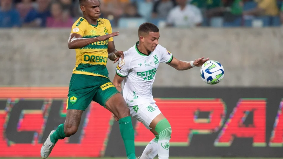América-MG abre vantagem, mas Cuiabá empata na Arena Pantanal