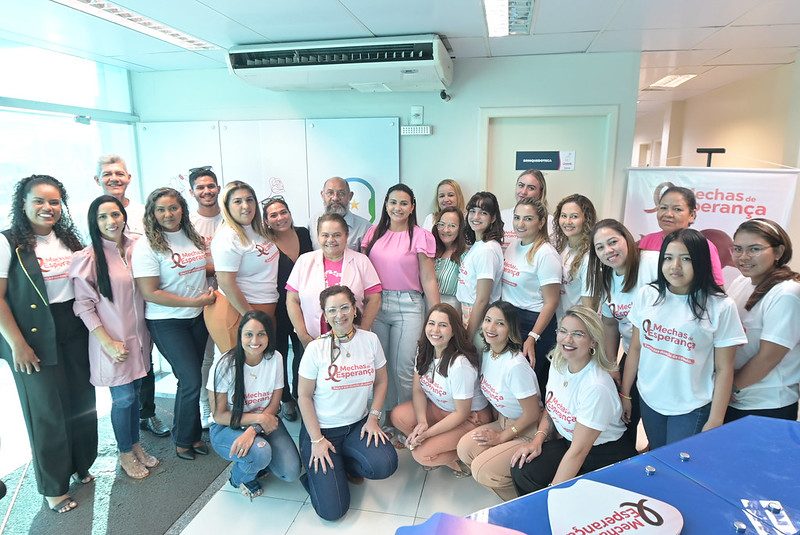 Parceiros da campanha Mechas de Esperança - Foto: Supcom/ALE-RR