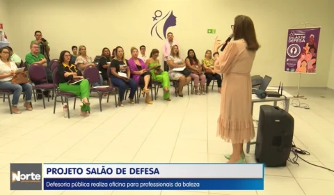 VÍDEO:  DPE realiza capacitação sobre Lei Maria da Penha com profissionais da beleza em RR