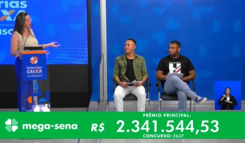 VÍDEO: confira números sorteados na Mega-Sena 2637