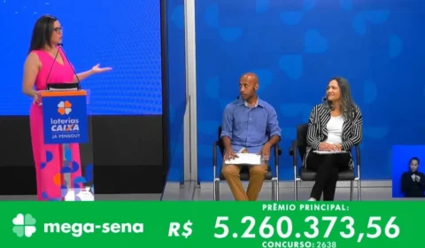 VÍDEO: confira números sorteados na Mega-Sena 2638
