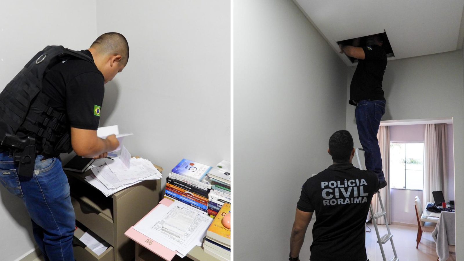 Agentes da Polícia Civil de Roraima - Foto: Ascom/PC-RR