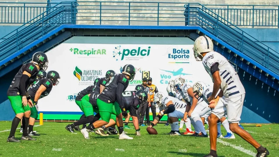 Manaus FA vence Remo Lions no Campeonato Brasileiro de Futebol Americano