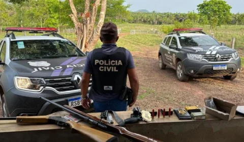 Idoso investigado por homicídio é preso por posse ilegal de arma em TO