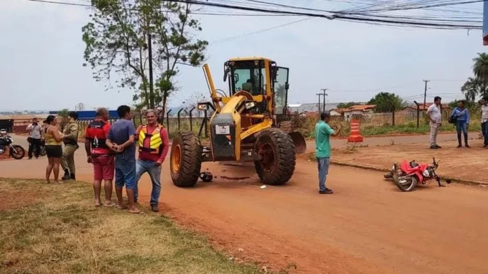 Motociclista morre após acidente entre moto e trator em Araguaína-TO