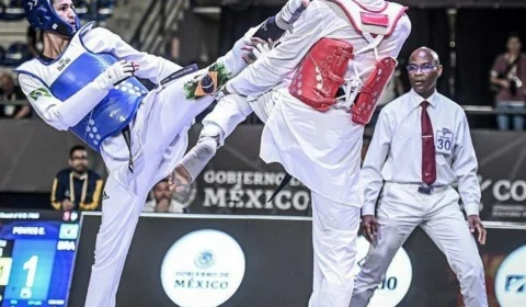 Netinho Pontes conquista prata no Grand Prix de Taekweondo em Paris