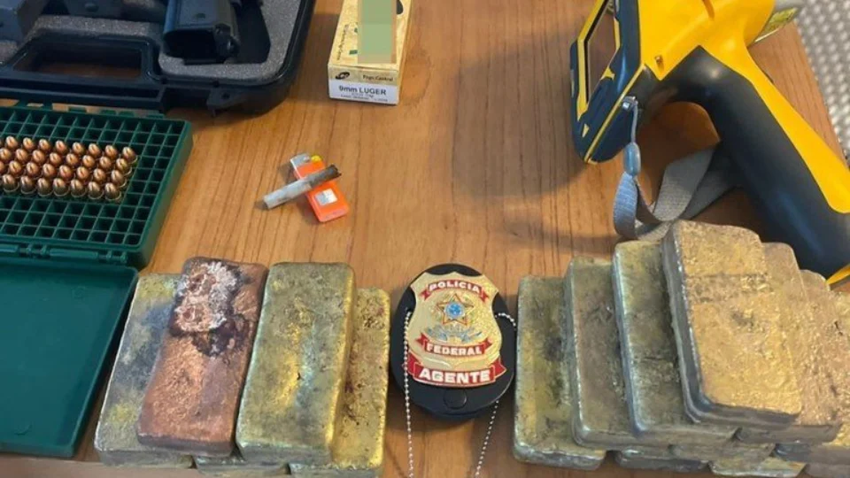 Operação Emboadas prende cúpula do contrabando de ouro no Brasil, diz PF