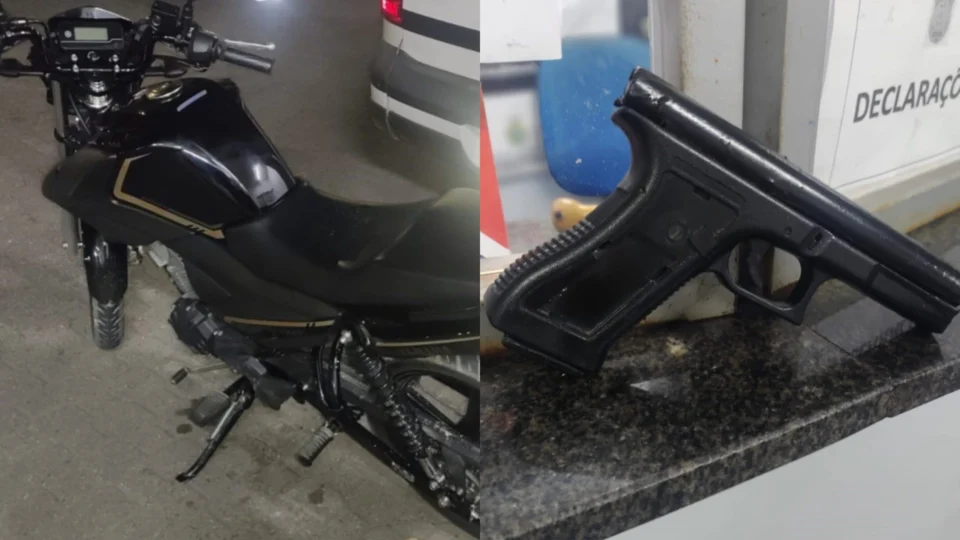 Polícia recupera moto roubada com dupla na Zona Norte de Manaus