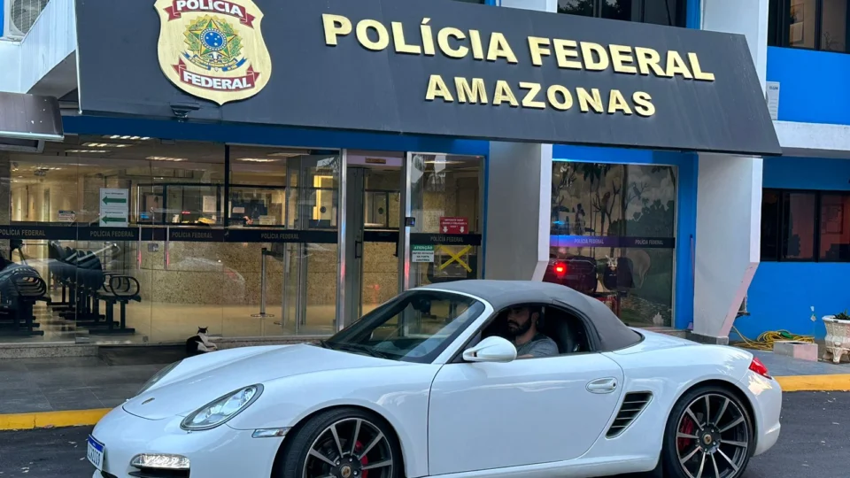 Operação Emboabas: PF apreende Porshe de organização criminosa em Manaus