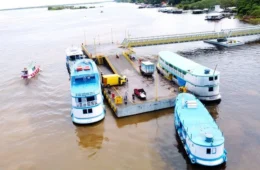 Dnit assina ordem de serviço para obras em portos do AM