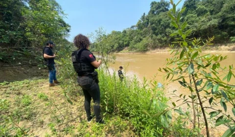 Corpo esquartejado é encontrado em saco no rio Abunã, no interior do AC