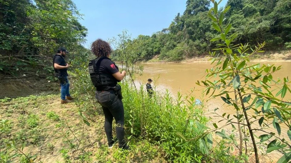 Corpo esquartejado é encontrado em saco no rio Abunã, no interior do AC