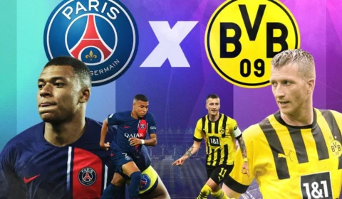Champions League: PSG e Borussia Dortmund se enfrentam nesta terça, 19