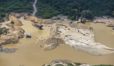 Garimpo ilegal: área usada em 2022 aumenta em 35 mil hectares, diz MapBiomas