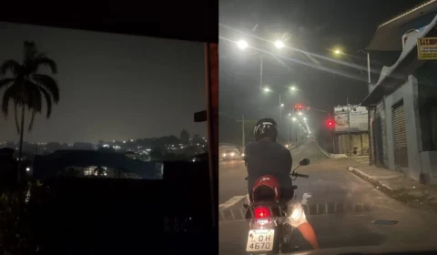 ‘Cheiro sufocante’, manauaras reclamam de fumaça intensa nas redes sociais