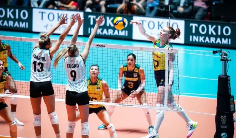 Pré-olímpico: Brasil estreia com vitória contra Argentina por 3 sets a 0