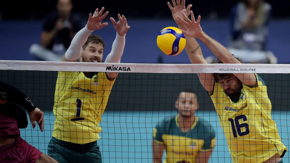 Seleção masculina de vôlei vence Catar por 3 sets a 0 no Maracanãzinho