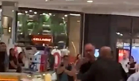 VÍDEO: vice-presidente do Flamengo, Marcos Braz, agride torcedor em shopping no RJ