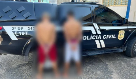 Dupla é presa por furto em relojoaria e receptação nesta em Boa Vista