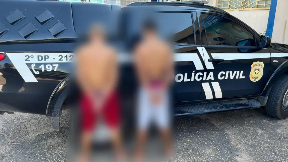 Dupla é presa por furto em relojoaria e receptação nesta em Boa Vista