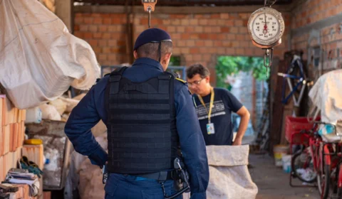 Operação para coibir comércio ilegal de cobre é realizada em Boa Vista 