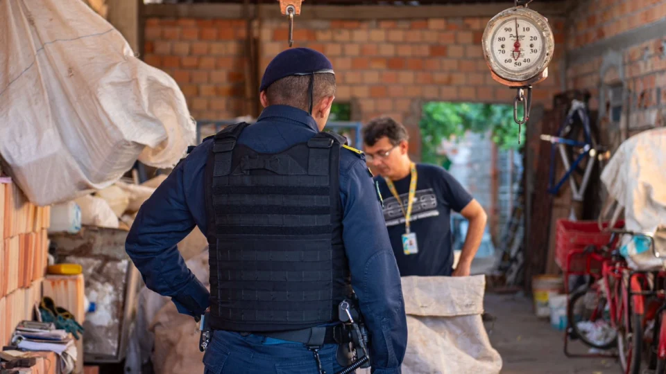 Operação para coibir comércio ilegal de cobre é realizada em Boa Vista 
