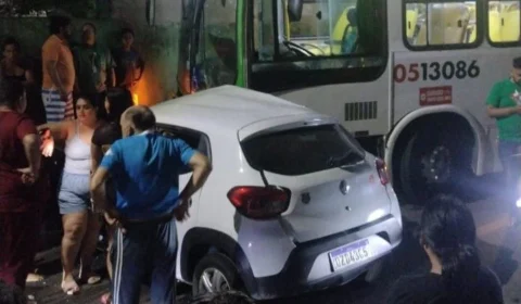 Motorista de App morre após colidir carro com ônibus em Manaus