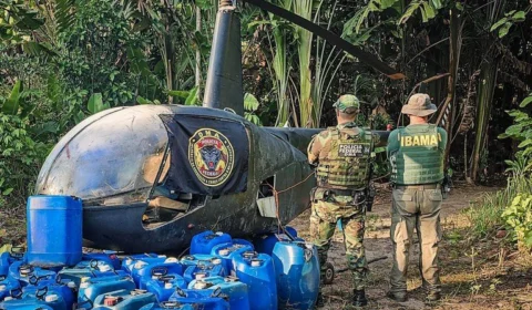 Polícia Federal e Ibama encontram aeródromo clandestino no interior de RR