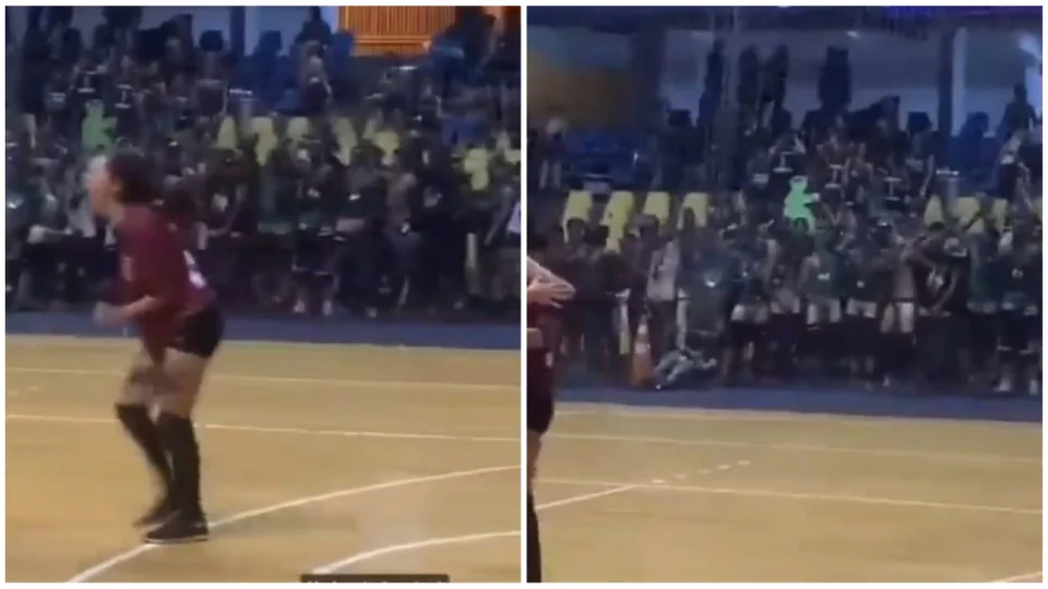 VÍDEO: alunos de medicina simulam masturbação durante vôlei feminino em SP