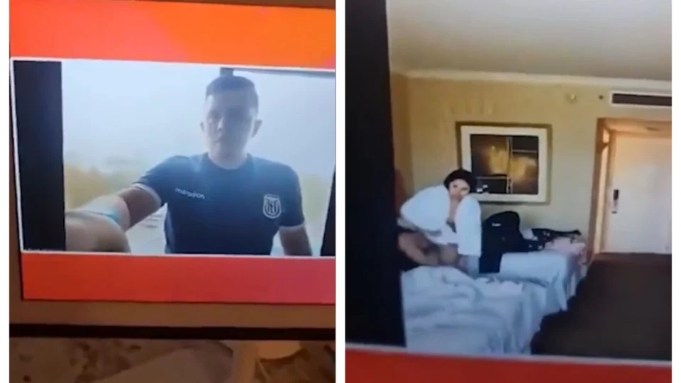 VÍDEO: por engano, repórter revela amante nua em noticiário ao vivo