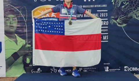 Atleta do AM conquista bronze na 3ª etapa do Circuito Nacional de Badminton