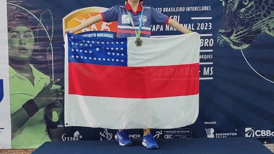 Atleta do AM conquista bronze na 3ª etapa do Circuito Nacional de Badminton