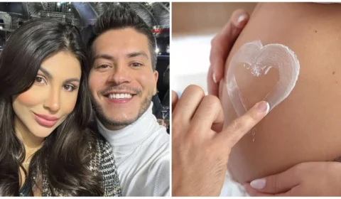 Ex-bbb Arthur Aguiar anuncia que será pai pela segunda vez; confira