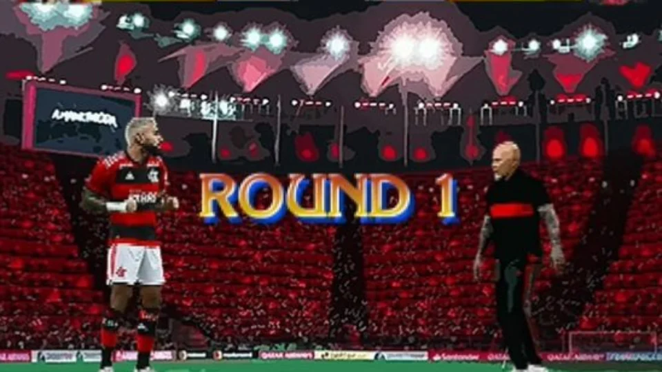 Torcedor do Flamengo cria jogo ‘Street Flaighter’ em alusão às brigas com membros do clube
