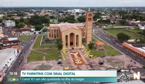 VÍDEO: TV Norte Amazonas em Parintins recebe sinal digital