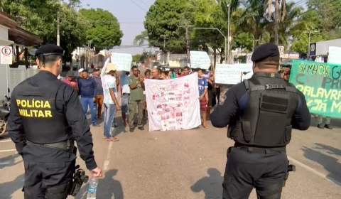 AC: ex-moradores da Terra Prometida protestam no desfile de 7 de setembro