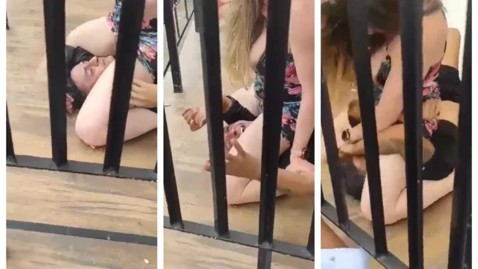 VÍDEO: sem calcinha, mulher monta em homem e faz confusão em UPA, no Paraná