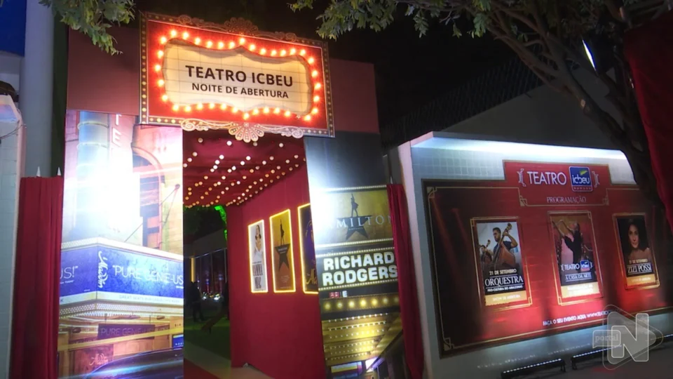 VÍDEO: Teatro ICBEU é inaugurado e promete nova opção de lazer aos Manauaras