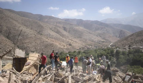 Marrocos tem apoio de 4 países no resgate às vítimas do terremoto