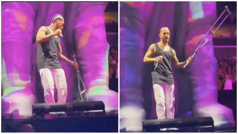 VÍDEO: fã arremessa muleta em Maluma durante show na Colômbia; veja