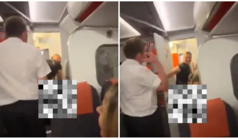 VÍDEO: casal é flagrado durante sexo em banheiro de avião com destino à Ibiza