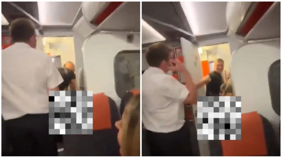 VÍDEO: casal é flagrado durante sexo em banheiro de avião com destino à Ibiza