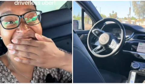 VÍDEO: TikToker compartilha experiência em corrida com ‘carro sem motorista’