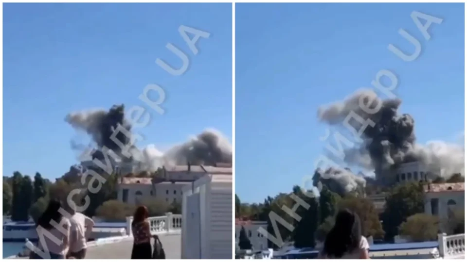 VÍDEO: turistas registram mísseis da Ucrânia explodindo em quartel na Rússia