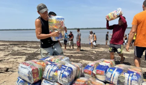 Alimentos chegam para mais 420 famílias da Zona Rural de Manaus