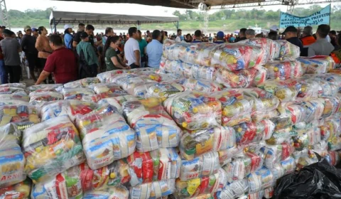 Seca no AM: municípios já receberam 400 toneladas de ajuda humanitária