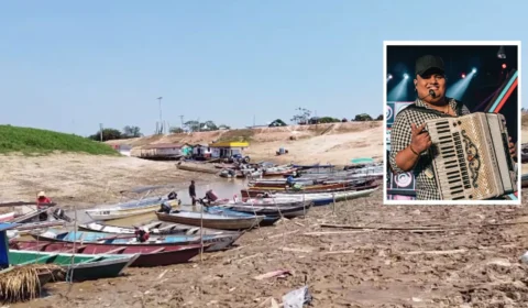 Em estado de alerta por causa da seca, Barreirinha-AM terá show de Tarcísio do Acordeon por R$ 250 mil