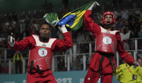 Pan de Santiago: Brasil conquista ouro e bronze no Tae kwon